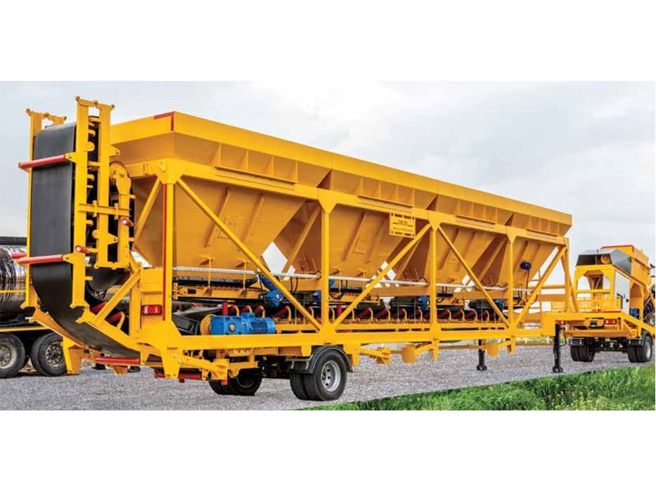 Mechanical Batching Plant Mobile