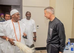 Ersa Management has done meeting with Navy Commander and King of Oniru, Kabesi image 2