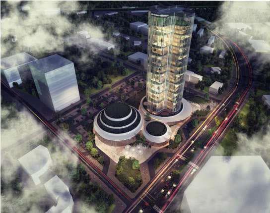 Al Farabi University Rectorate Building Almaty – Kazakhstan